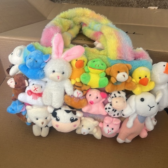 Dolls Kill Handbags - Dolls Kill stuffed animal purse
